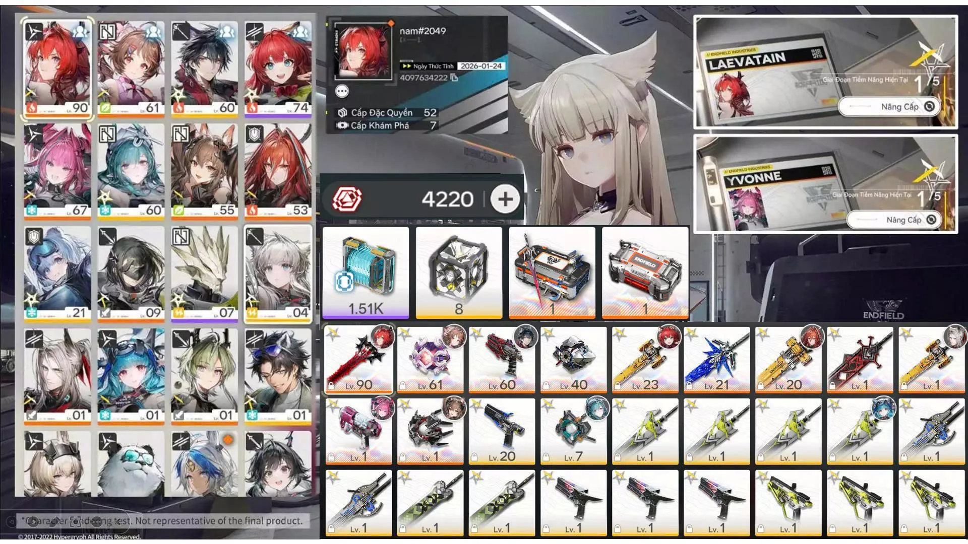 VJP : 3 char trấn limit